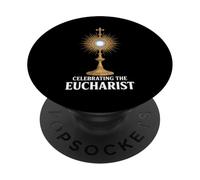 Celebrating the Eucharist Catholic Monstrance PopSockets Adhesive PopGrip