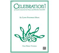 Celebration!: A Youth Concerto for Piano and Rhythm Ensemble, Sheet