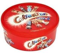 Celebration Chocolate Tubs 550G Perfect For Christmas (NEW PACK)