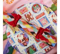 Celebration Crackers 6 x 13 Christmas Crackers - Eleanor Bowmer Harlequin Luxury Crackers with Artistic Design - FSC Recyclable Packaging