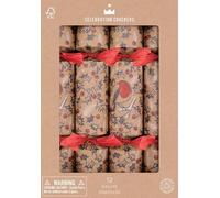 Celebration Crackers Eco Friendly Deluxe Christmas Crackers - Tray of 12 x 12 Inch - Luxury Deluxe Christmas Cracker - FSC Mix - Red Robin