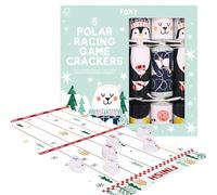 Celebration Crackers Foxy Polar Racing Game Christmas Crackers - 6 x 12 inch - FSC Mix Eco Crackers