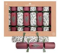 Celebration Crackers Merry Berry Luxury Christmas Crackers - 8x 14 Inch - FSC Mix Eco Super Deluxe Crackers - Recyclable Packaging, Metal Gifts, Sustainable Celebration
