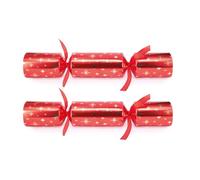 Celebration Crackers Starlight Catering Pack - 50 Bulk Pack of 11 Inch Premium Eco Friendly Christmas Crackers with Hats Jokes Trivia & Decorations