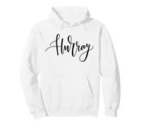 Celebration Hurray Wordmark For Party Moments Pullover Hoodie
