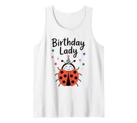 Celebration Lady Ladybug Party Design Tank Top