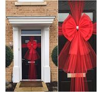 Celebration Moments Red Door Bow