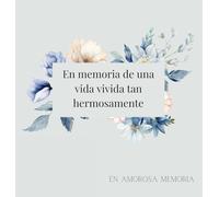 Celebration of life, funeral book, Condolence book to sign (Hardback cover)