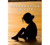 Celebration of Life: Guestbook for Funeral and Memorial Services For Child (300 Guests) Young Girl Sunset Silhouette