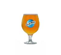 Celebration Spirits Blue Moon Belgian Beer Glass, Half Pint