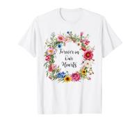 Celebration Wreath Forever in Our Hearts Value Graphic T-Shirt