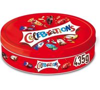 Celebrations Assorted Chocolate Gift Tin, Mixed Miniature Chocolates, 435g