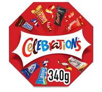 Celebrations Assorted Mini Milk Chocolate Centerpiece Selection Box 340g
