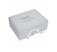 Celebrations Baby Keepsake Box With 5 Compartments - Twinkle Twinkle