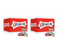 Celebrations Bulk Chocolate Box, 2.4kg, Assorted Chocolates Gift Box with Mini Chocolate Bars & Biscuits (Pack of 2)