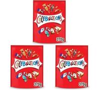 Celebrations Chocolate Sharing Pouch, Chocolate Gift, Ramadan Gifts, 370g (Pack of 3)