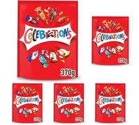 Celebrations Chocolate Sharing Pouch, Chocolate Gift, Ramadan Gifts, 370g (Pack of 5)
