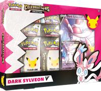Pokémon TCG: Celebrations V Box - Lance's Charizard V & Dark Sylveon V (25th Anniversary)