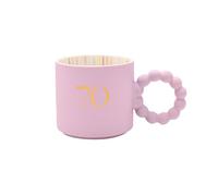 Celebrations Confetti 70th Birthday/Milestone Mug - Purple Ceramic Cup | “70” Design & Unique Handle - Gift for Him or Her - 330ml / 11.15oz