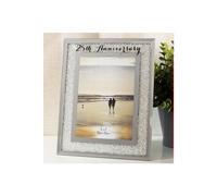 Celebrations Crystal Border Photo Frame 5" x 7" - 25th Anniversary