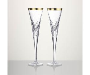 Celebrations Gilded Toasting Flute, Set of 2