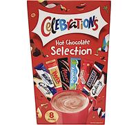 Celebrations Hot Chocolate Sachets 8 Drinks 200g (Pack Of 1)