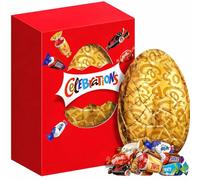 Celebrations Large Chocolate Easter Egg With Assorted Chocolates Perfect For Easter Egg Hunts Treats Snacks & Easter Gifts Bounty Twix Snickers Maltesers Mars Galaxy Milkyway