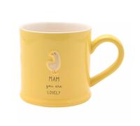 Celebrations Love Life Mam You Are Lovely Embossed Mug