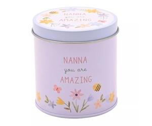 Celebrations Love Life Nanna Lemon Tin Scented Candle