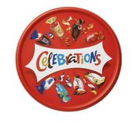 Celebrations Milk Chocolate Assorted Mini Bars Tub | Mars, Twix & Snickers, Galaxy & Maltesers, Bounty & Milky Way, Sharing Tub, Ideal for Occasions