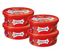Celebrations Milk Chocolate & Biscuit Bars Sharing Tub 500g Pack of 4 (4x500g)