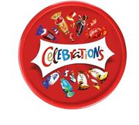 Celebrations Milk Chocolate & Biscuit Sharing Tub, 550g (Pack of 2)