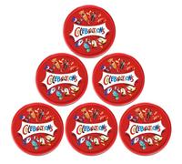 Celebrations Milk Chocolates Sharing Gift Tub, Assorted Mini Chocolate Bars & Biscuits, 500g (Pack of 6)