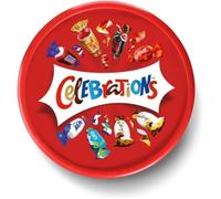 Celebrations Milk Chocolates Tub 500g Assorted Individually Wrapped Milk Chocolate Selection, Sharing Chocolate Gift Tub for Christmas