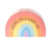 Celebrations Petit Cheri Saving For A Rainy Day Rainbow Money Box