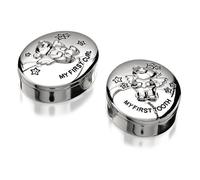 Celebrations Silver Plated First Tooth And Curl Boxes - P7514