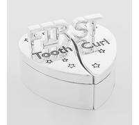 Celebrations Silver Plated First Tooth First Curl Boxes Gift CG140