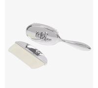 Celebrations Silver Plated Teddy Brush & Comb Set Gift 6310