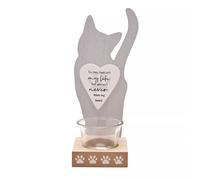 Celebrations Thoughts Of You Cat Tea Light Holder