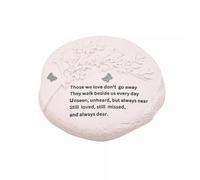 Celebrations Thoughts Of You Graveside Stone Round Ornament