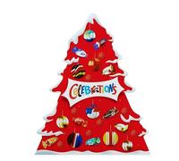 Celebrations Tree Advent Calendar 2025 And Christmas Card | 24 Days Countdown To Christmas Milk Chocolate Advent Calendar 2025 | Chocolate Gift Men Women Kids | 215g