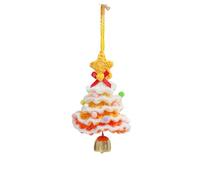 Celebratory Interlaced Fleece Hanging Garnishes Winter Oriented Family Oriented Tree Addons Holiday Hanging Decor Door Handle Holiday Ornamentsconscious Yarn Winter Themed Crochet Ornaments Non
