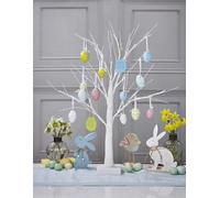 Celebright Easter Tree Pre-Lit With 24 Warm White Leds 60Cm/2Ft- Battery Operated - Timer Function - Decorations Included