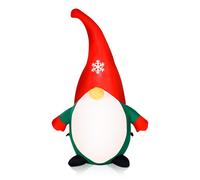 Celebright Inflatable Christmas Gonk 4ft/120cm - Outdoor/Indoor Bright LED Light Up Porch Decoration in Red | Size: 4ft Celebright Red 4ft