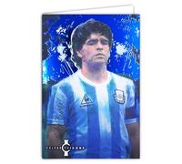 Celebrity Icons Official Licensed Sidney Maurer Argentine Professional Footballer Card - Open Card White 23 x 17 cm with White Envelope 12 x 17.5 cm - For Birthday Leaving Collectors