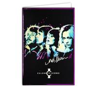 Celebrity Icons Official Licensed Sidney Maurer Swedish Band Pop Music 70s Card - White Open Card 23 x 17 cm with White Envelope 12 x 17.5 cm - For Birthday Leaving Retirement Collector