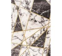 Celebrity Interiors Bianco 185MA Black/Cream Rug in Black | Size: 160 cm x 225 cm Celebrity Interiors Black 160 cm x 225 cm