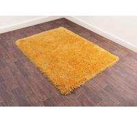 Celebrity Interiors Boston Plain Ochre Rug in Yellow | Size: 60 cm x 110 cm Celebrity Interiors Yellow 60 cm x 110 cm