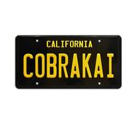 Celebrity Machines Cobra Kai | Season 2 | Metal Stamped License Plate