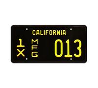 Celebrity Machines Mustang GT 350 | Shelby Cobra | Metal Stamped License Plate